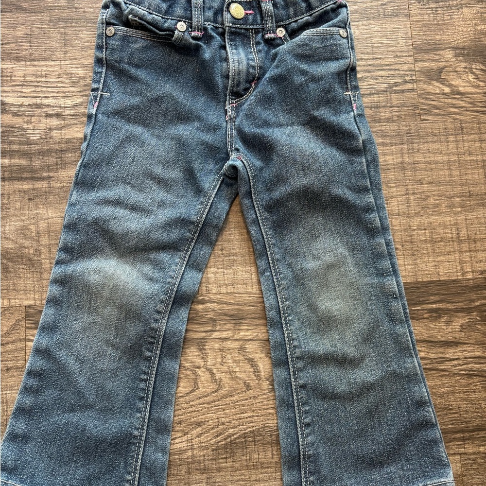 Vintage Glitter Flared Kids Denim